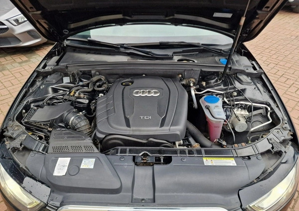 Audi A4 cena 46900 przebieg: 206000, rok produkcji 2013 z Pobiedziska małe 596